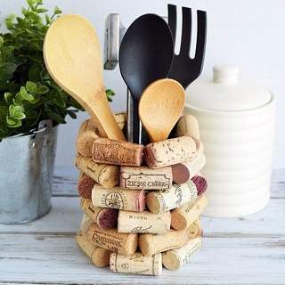 Creative Crafts That Upcycle Common Household Waste Items -  cork organizer